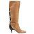 Hermès Wildleder-Stiefel in Braun, Größe 37,5 EU