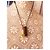 Collana Chanel con Pendente a Forma di Rossetto Nero e Oro D'oro - vista 2