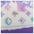 Sciarpa grande in cotone Monogram Louis Vuitton Multicolore Porpora  - vista 4