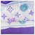 Sciarpa grande in cotone Monogram Louis Vuitton Multicolore Porpora  - vista 7
