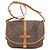 Borsa a Spalla Saumur MM M40710 Louis Vuitton Monogramma - vista 2