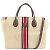 Borsa a mano doppia Gucci Sherry Line 2 in 1 Marrone Beige