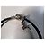 Bracciale in pelle intrecciata nera Pandora con charm Nero - vista 10