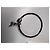 Bracciale in pelle intrecciata nera Pandora con charm Nero - vista 3