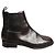 Botines Max Mara de charol marrón oscuro