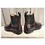 Botines Max Mara de charol marrón oscuro - vista 4