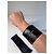 Bracciale a manica in pelle nera di Barbara Bui Nero - vista 5