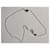 Collana Dior '30 Montaigne' in argento Blu Silver hardware - vista 18