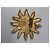 Autre Marque EDOUARD RAMBAUD Goldene Sonnenbrosche - Ansicht 3
