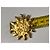 Autre Marque EDOUARD RAMBAUD Goldene Sonnenbrosche - Ansicht 7