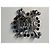 Christian Lacroix Spilla teschio e ossa incrociate Rosso Silver hardware - vista 2