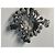 Christian Lacroix Spilla teschio e ossa incrociate Rosso Silver hardware - vista 6