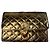 Autre Marque FRANCESCO BIASIA. Cartera acolchada dorada Dorado