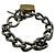Bracciale con lucchetto in argento Balenciaga - vista 3