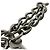 Bracciale con lucchetto in argento Balenciaga - vista 9