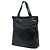 Schwarze CC-geprägte Leder-Tote von Chanel - Ansicht 2