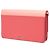 Cartera Prada Saffiano Rosa con Cierre de Giro en Correa - vista 2