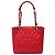 Borsa da shopping piccola in caviale rosso Chanel
