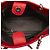 Borsa da shopping piccola in caviale rosso Chanel - vista 4