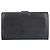 Cartera larga Chanel Coco Mark en piel de ternera granulada Negro - vista 2