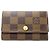 Louis Vuitton Damier Canvas Key Case Damier ebene