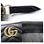 Cartera larga de cuero negro Gucci Marmont - vista 9