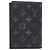 Copri-passaporto Monogram Eclipse Louis Vuitton Nero Monogramma