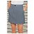 Falda Ekyog Jacquard de Pied de Poule talla 34 Azul - vista 2