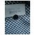 Falda Ekyog Jacquard de Pied de Poule talla 34 Azul - vista 6