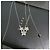 Graff Collana pendente in diamante pavé Wild Flower in oro bianco 18k. Argento - vista 6