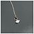 Graff Collana pendente in diamante pavé Wild Flower in oro bianco 18k. Argento - vista 8