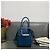 Hermès Borsa Lindy 26 in pelle di vitello Swift blu. - vista 2