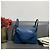 Hermès Borsa Lindy 26 in pelle di vitello Swift blu. - vista 3