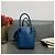 Hermès Borsa Lindy 26 in pelle di vitello Swift blu. - vista 4