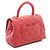 Borsa a mano Chanel Coco Handle XXS rossa Rosso - Ansicht 2