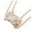 Collana Chanel Coco Crush in oro rosa con pendente in diamante - vista 3