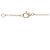 Collana Chanel Coco Crush in oro rosa con pendente in diamante - vista 5