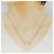 Collana Chanel Coco Crush in oro rosa con pendente in diamante - vista 6