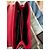 Borsa Saint Laurent Mini Loulou Toy Pelle Lampone - vista 10