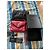 Borsa Saint Laurent Mini Loulou Toy Pelle Lampone - vista 11
