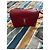 Borsa Saint Laurent Mini Loulou Toy Pelle Lampone - vista 13