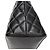 Borsa Chanel Medaillon Tote in pelle caviar nera Nero - vista 10