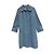 Autre Marque Abrigo de lana azul claro talla 42