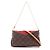 Bolsa Clutch Pallas Monogram da Louis Vuitton Vermelho
