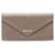 Balenciaga Leather Bifold Long Wallet Grey Pony-style calfskin  ref.2651232