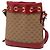 Borsa a secchiello in PVC Micro GG Supreme Doraemon di Gucci Marrone - vista 2