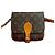 Borsa a Spalla Cartouchiere Monogram Louis Vuitton Marrone