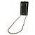 Capa de telefone em couro Chanel Coco Crush com alça cruzada Preto - vista 2