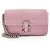 Borsa a Spalla J Marc in Cristallo di Marc Jacobs Rosa