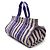 Hermès Cannes MM Canvas Tote Bag Lila - Ansicht 2